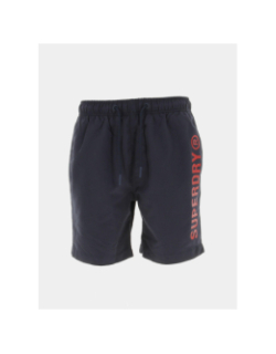 Short de bain code core bleu marine homme - Surperdry