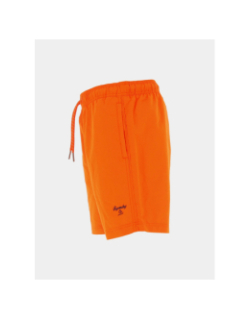 Short de bain vintage polo orange homme - Surperdry