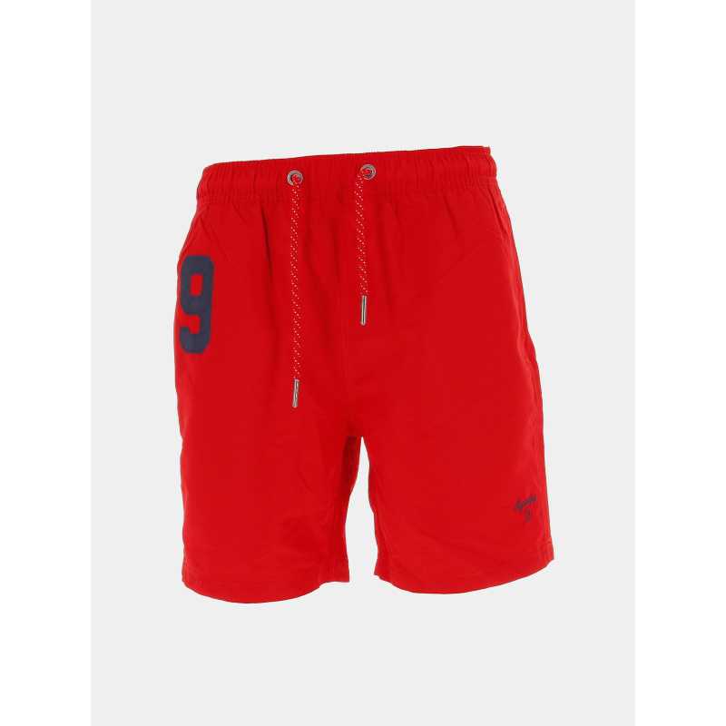 Short de bain vintage polo rouge homme - Superdry