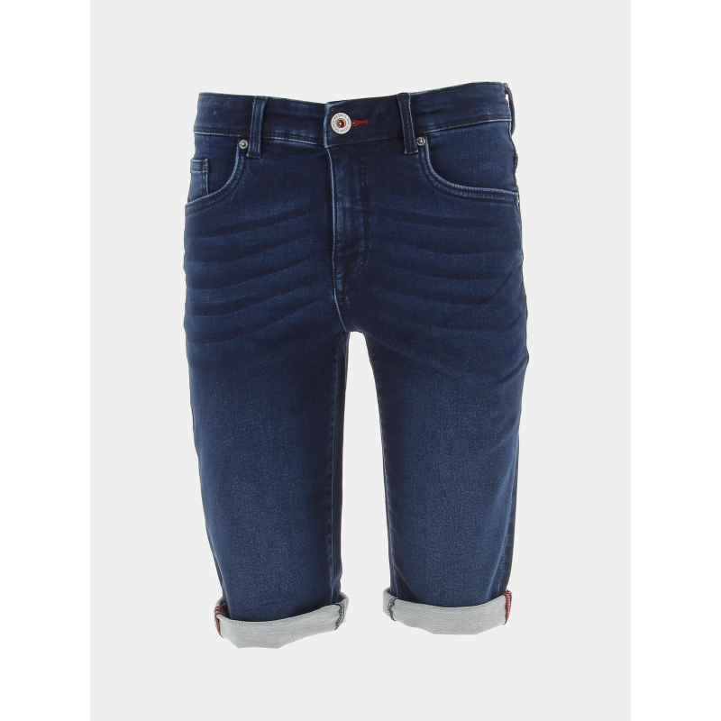 Short en jean jackson bleu marine garçon - Petrol Industries