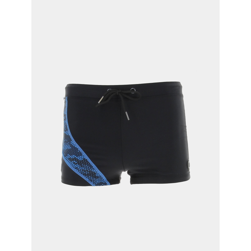 Maillot de bain boxer haland bleu noir homme - Lemon Bay