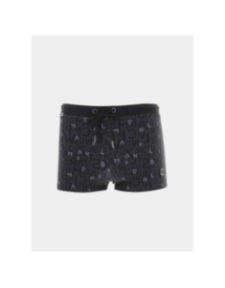 Maillot de bain boxer lettres wagga noir homme - Lemon Bay