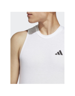 Débardeur de sport training essential blanc homme - Adidas