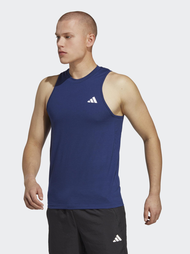 Débardeur training essential bleu marine homme - Adidas