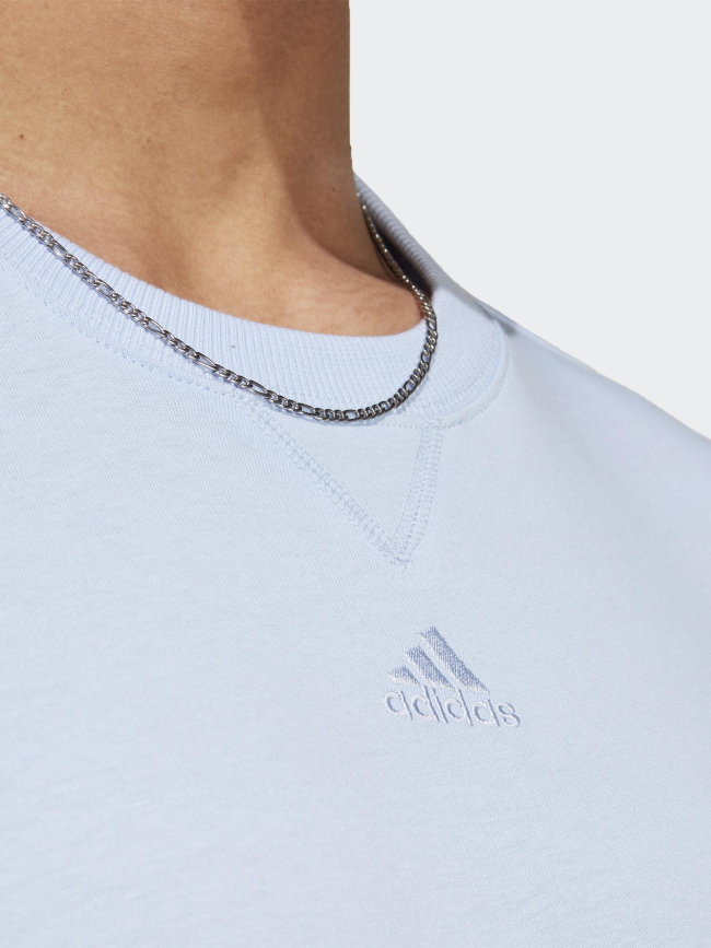 T-shirt all szn bleu pastel homme - Adidas