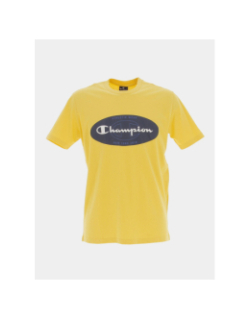 T-shirt crewneck jaune homme - Champion