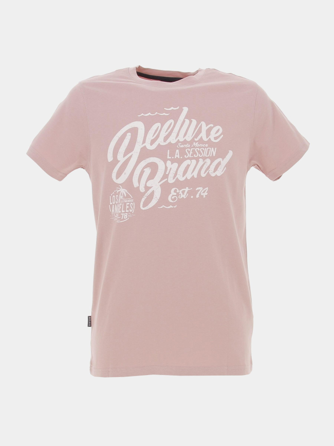 T-shirt santa monica bota rose homme - Deeluxe