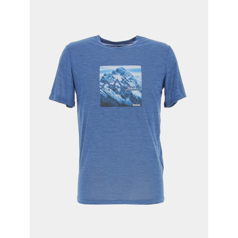 T-shirt de randonnée fingal 7 montagne bleu homme - Regatta