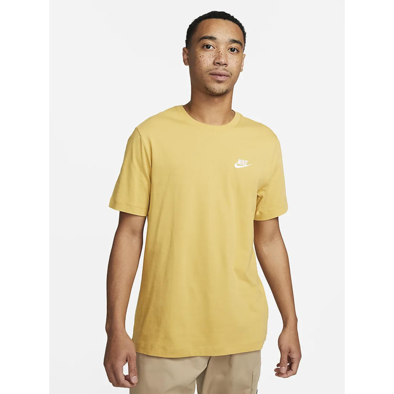 T-shirt sportswear club jaune homme - Nike