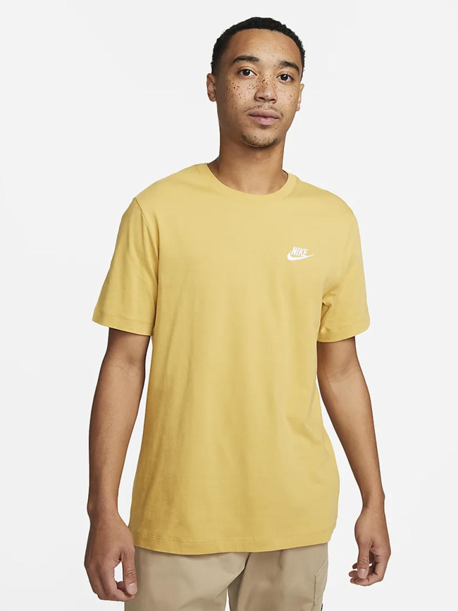 T-shirt sportswear club jaune homme - Nike