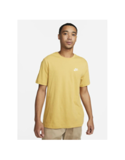 T-shirt sportswear club jaune homme - Nike