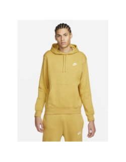 Sweat à capuche sportswear club jaune homme - Nike