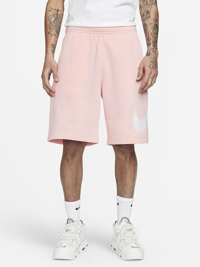 Short jogging sportswear club rose clair homme - Nike