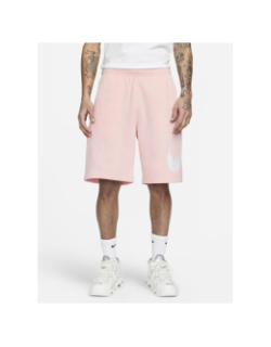 Short jogging sportswear club rose clair homme - Nike