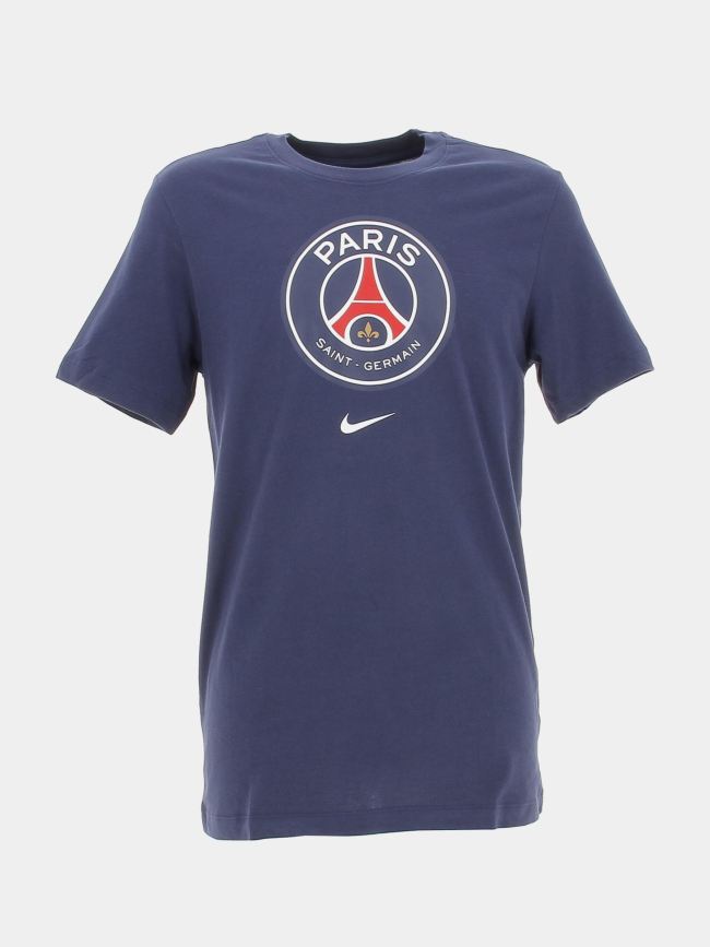 T-shirt psg crest bleu marine homme - Nike