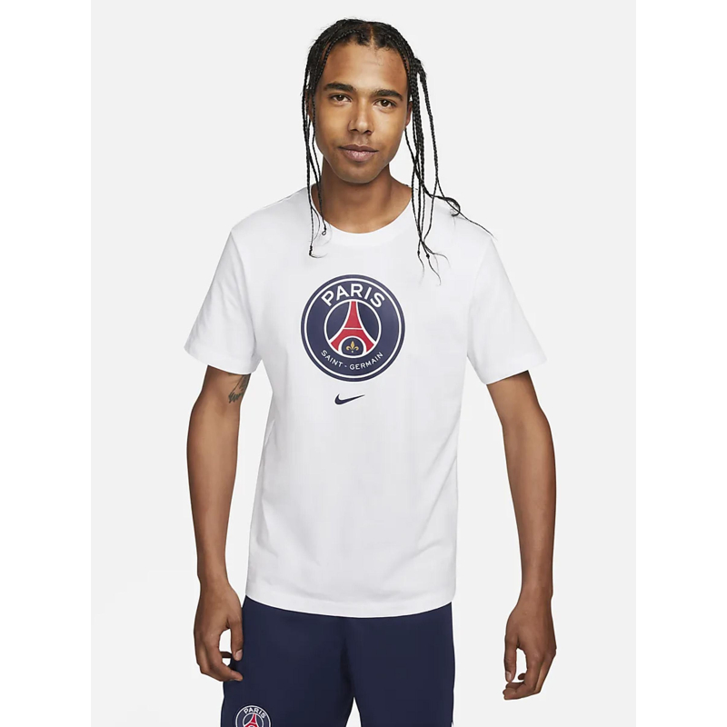 T-shirt psg crest blanc homme - Nike