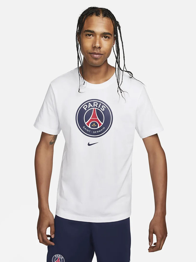 T-shirt psg crest blanc homme - Nike