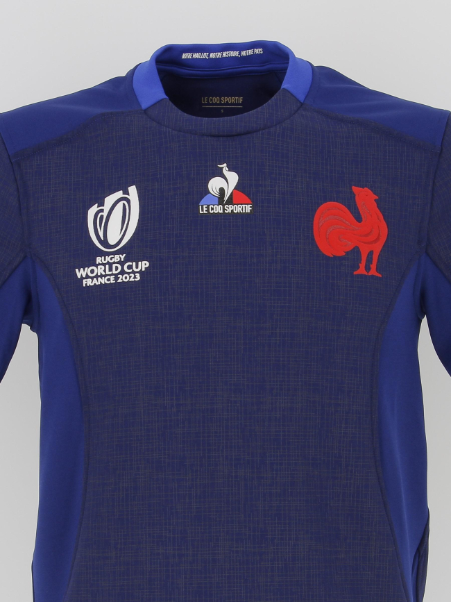 Maillot rugby XV de france world cup bleu homme - Le Coq Sportif