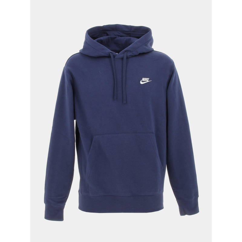 Sweat à capuche sportswear club bleu marine homme - Nike