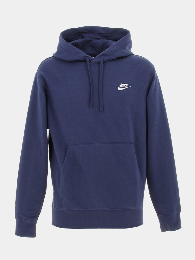 Sweat à capuche sportswear club bleu marine homme - Nike