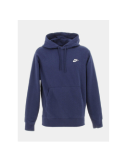 Sweat à capuche sportswear club bleu marine homme - Nike