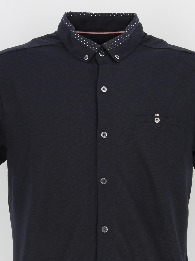 Chemise légère lune bleu marine homme - Benson & Cherry