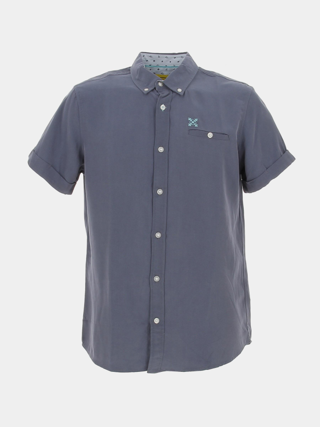 Chemise modal commi bleu marine homme - Oxbow