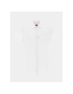 Chemise micro imprimés cheprim blanc homme - Oxbow