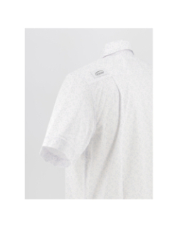 Chemise micro imprimés cheprim blanc homme - Oxbow