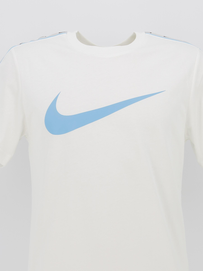 T-shirt nsw repeat bleu clair blanc homme - Nike