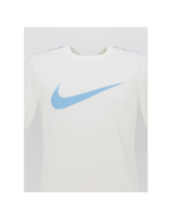 T-shirt nsw repeat bleu clair blanc homme - Nike