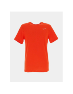 T-shirt uni crew logo rouge homme - Nike