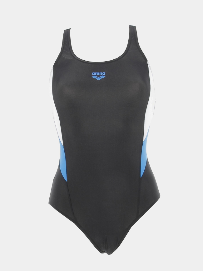 Maillot de bain natation back panel 1 pièce noir femme - Arena