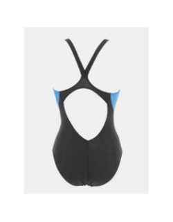 Maillot de bain natation back panel 1 pièce noir femme - Arena