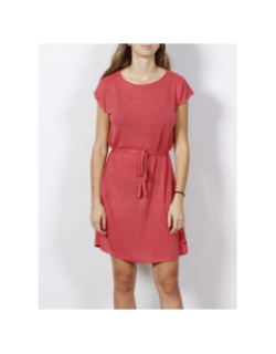 Robe droite ceinture talasi rose femme - Sunvalley