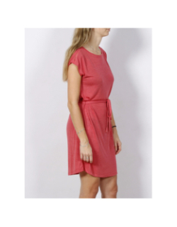 Robe droite ceinture talasi rose femme - Sunvalley