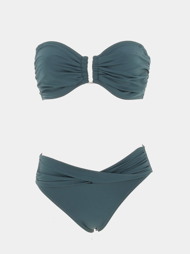 Maillot de bain 2 pièces chloé bali vert femme - Grain De Sable