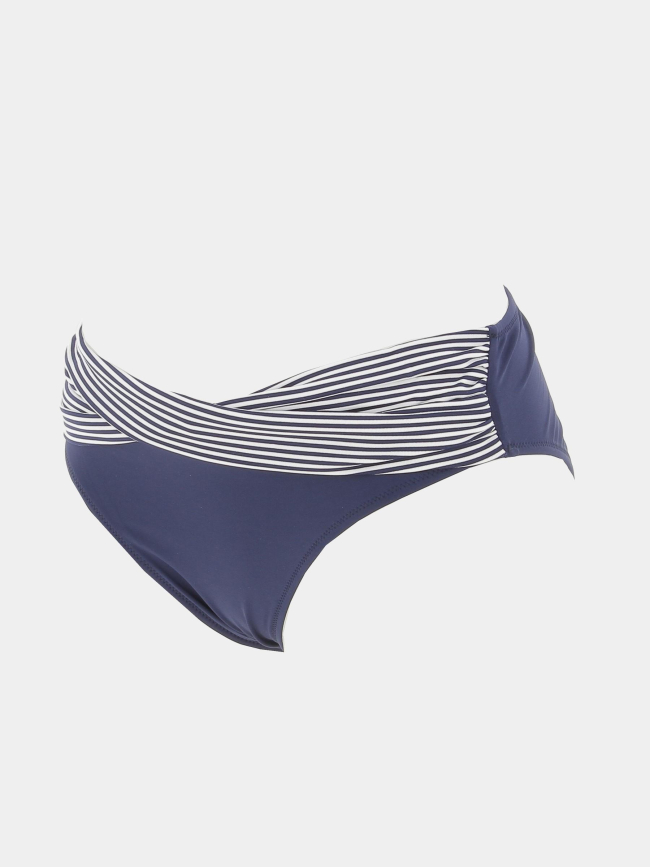 Maillot de bain 2 pièces rayé milly bleu femme - Grain De Sable