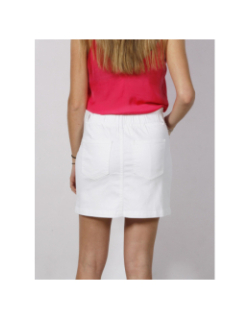 Jupe en jean paperbag alma blanc femme - Vero Moda