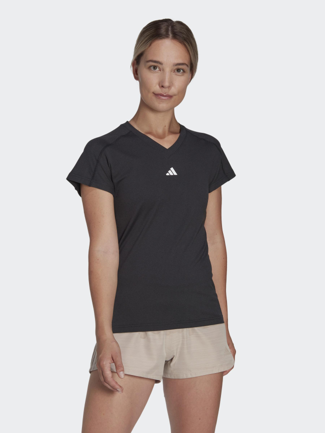 T-shirt de sport training essential noir femme - Adidas