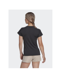 T-shirt de sport training essential noir femme - Adidas