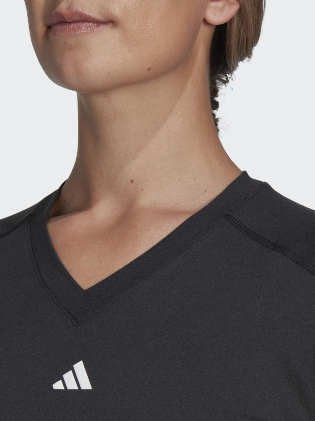 T-shirt de sport training essential noir femme - Adidas