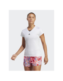 T-shirt de sport training essential blanc femme - Adidas