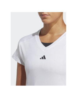 T-shirt de sport training essential blanc femme - Adidas