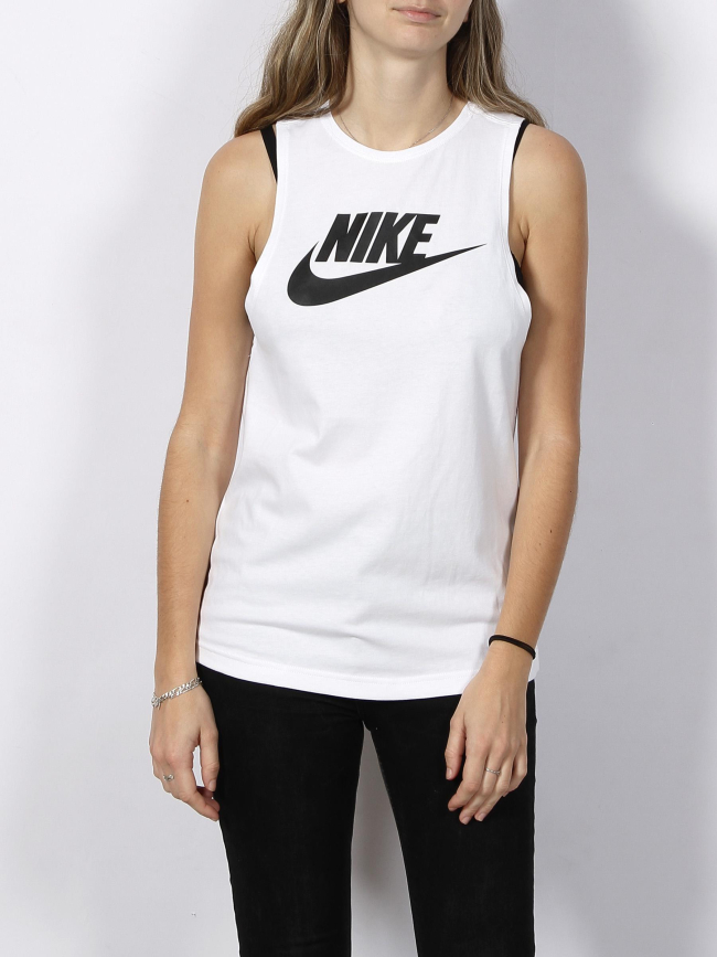 Débardeur sportswear futura logo blanc femme - Nike