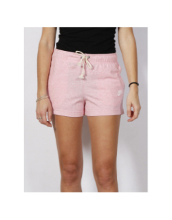 Short de sport nsw gym rose chiné femme - Nike