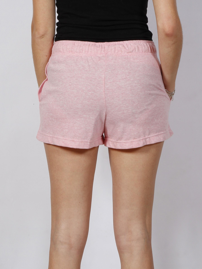 Short de sport nsw gym rose chiné femme - Nike