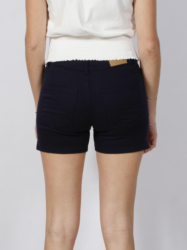 Short en jean wild seven bleu marine femme - Vero Moda