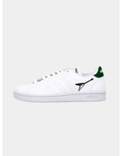 Baskets basses advantage guitare blanc vert homme - Adidas