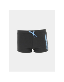 Maillot de bain boxer never stop bleu noir garçon - Freegun